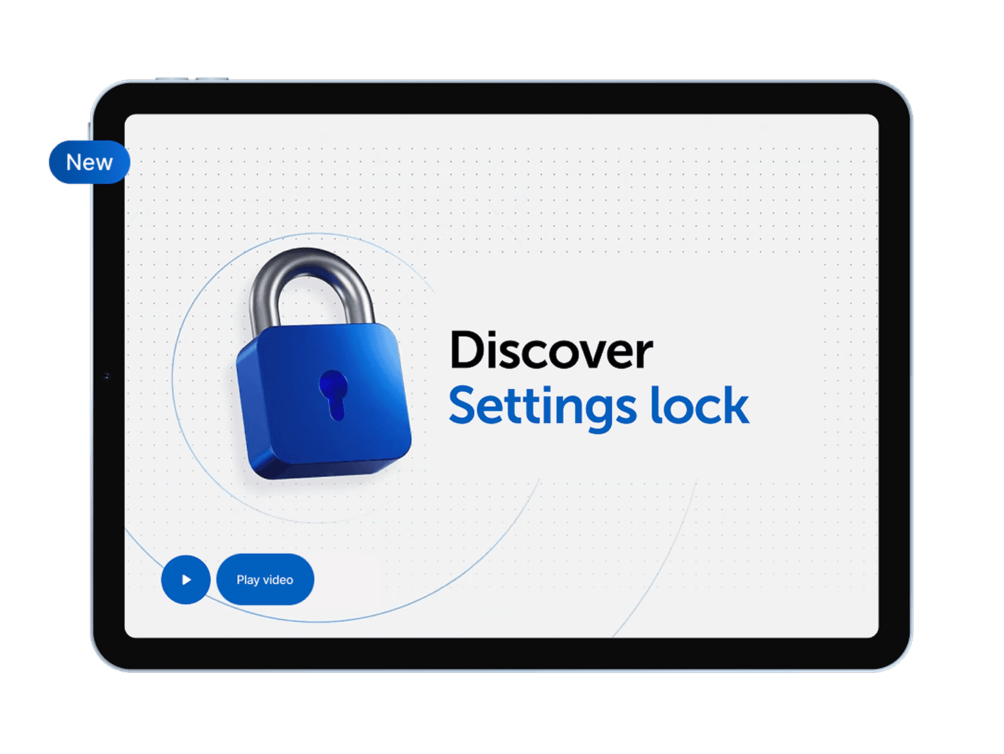 Блокировка настроек