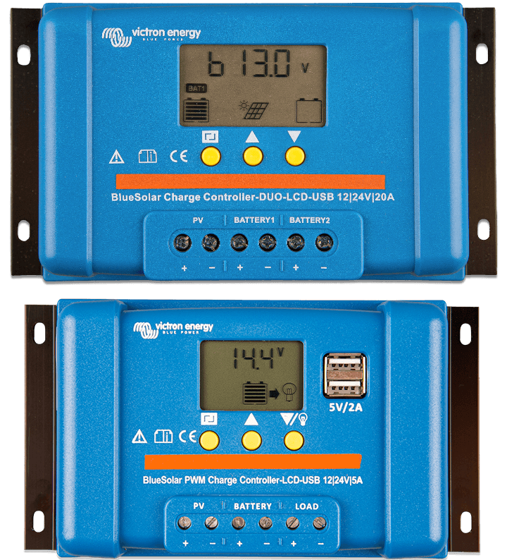 Контроллер заряда BlueSolar PWM (DUO) LCD&USB