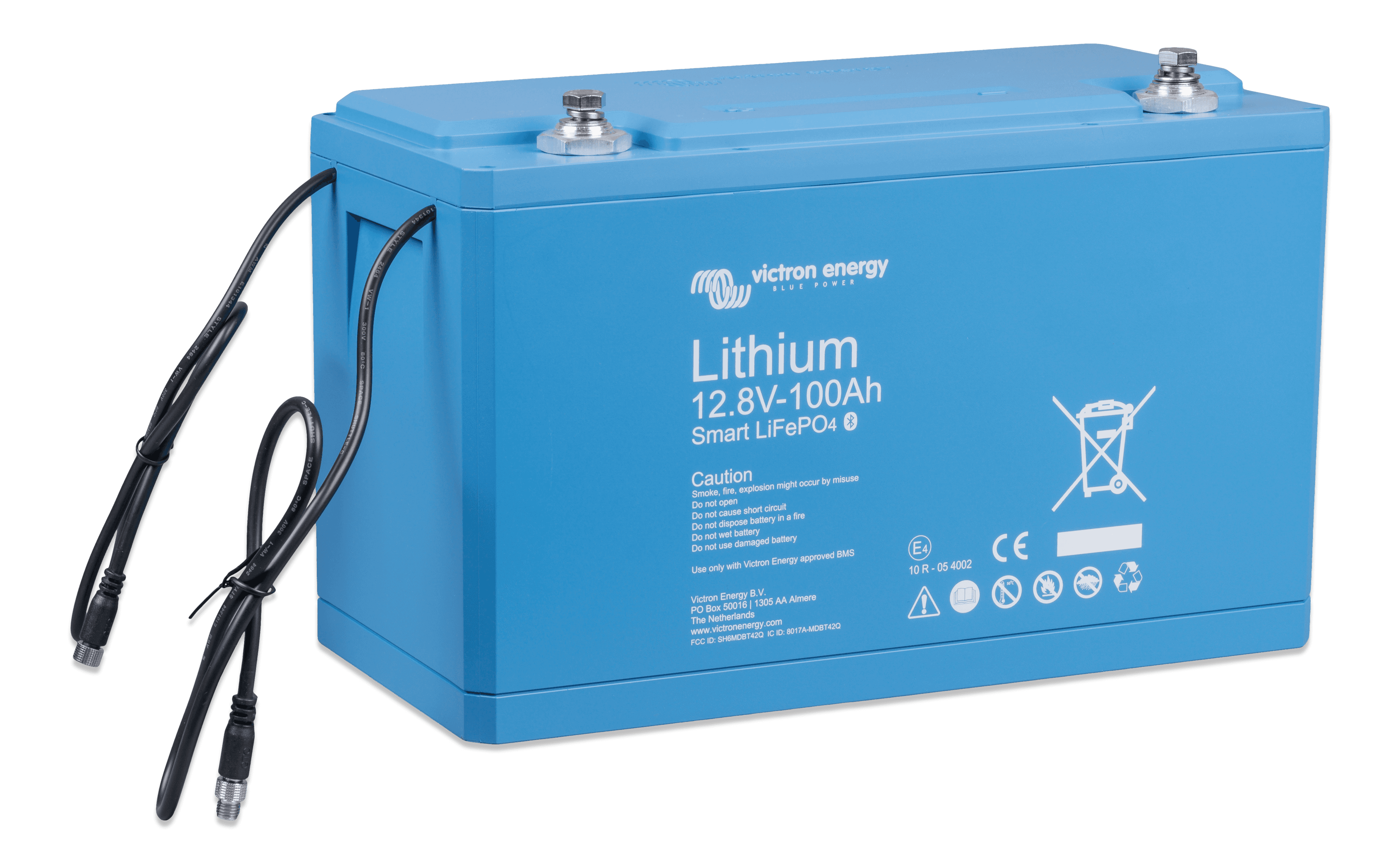 LiFePO4 Battery 12,8V 100Ah Smart (right-top)  thumbnail