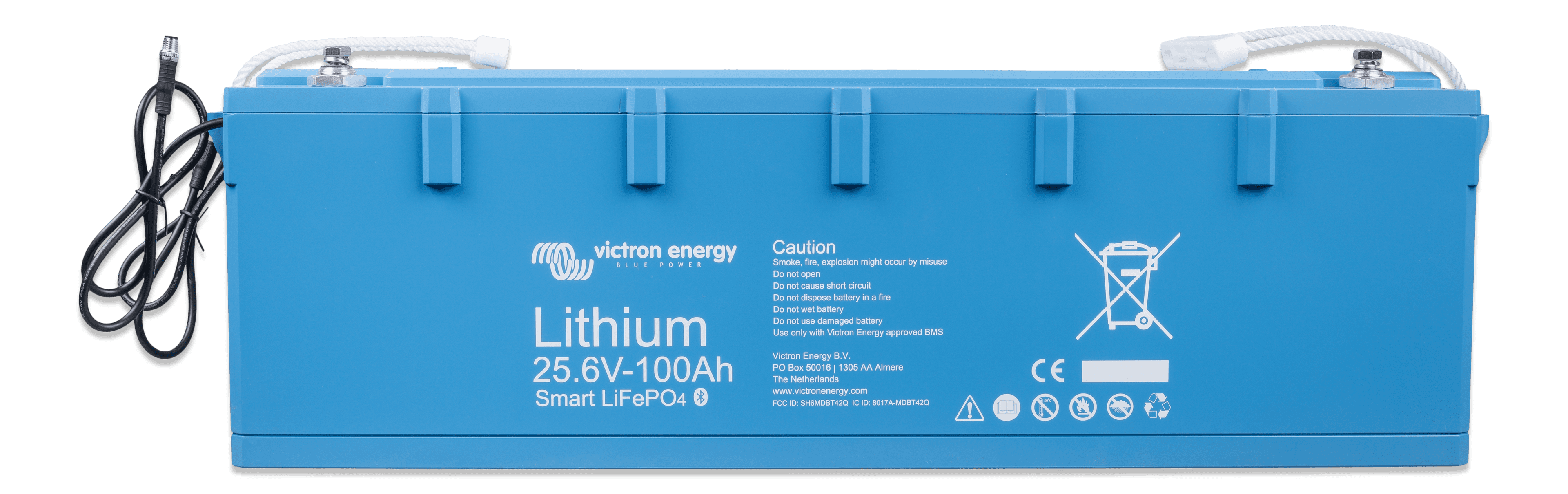 LiFePO4 Battery 25,6V 100Ah Smart (front)  thumbnail