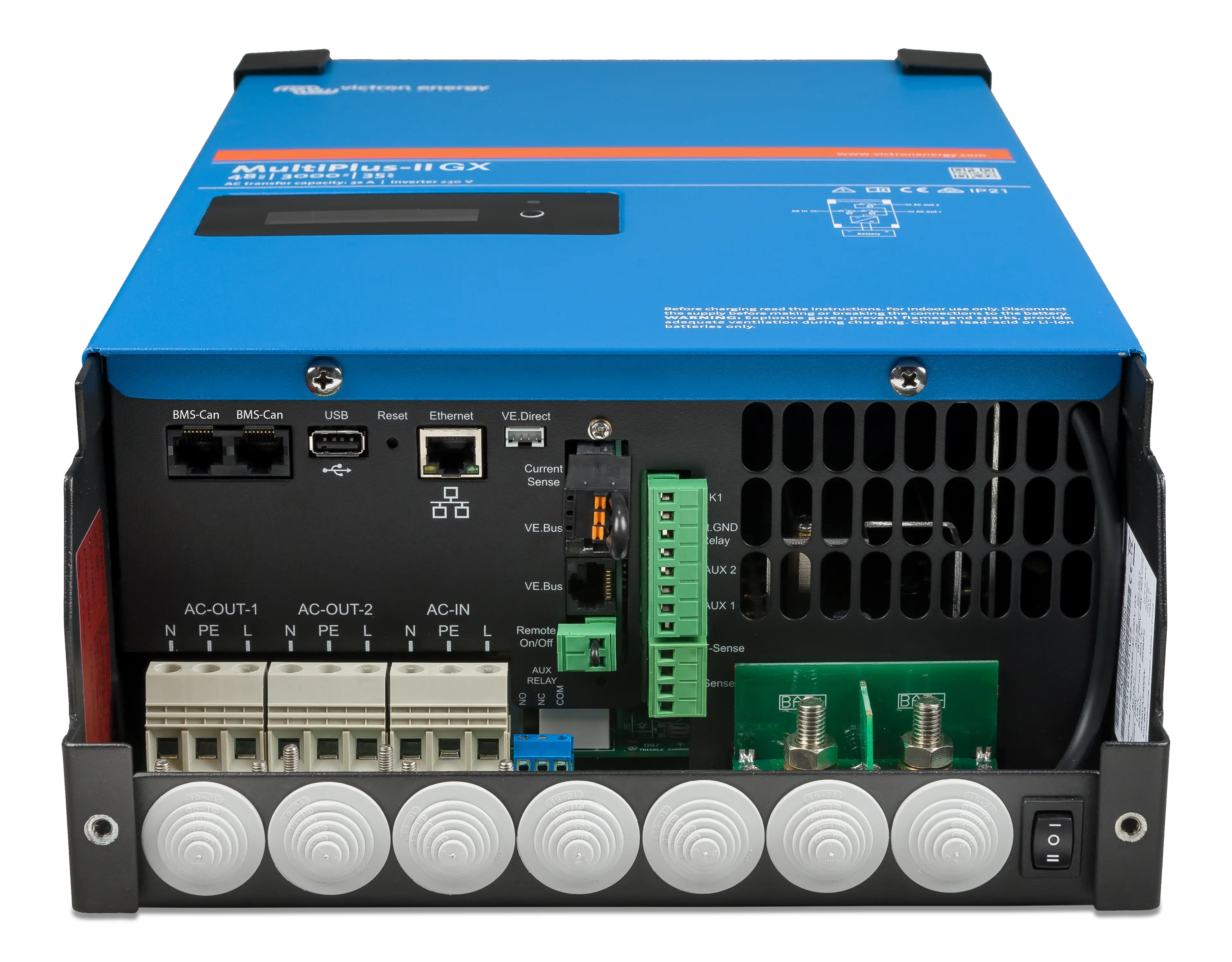 MultiPlus-II 48V 3kVA 35-32 230V GX (connector)  thumbnail