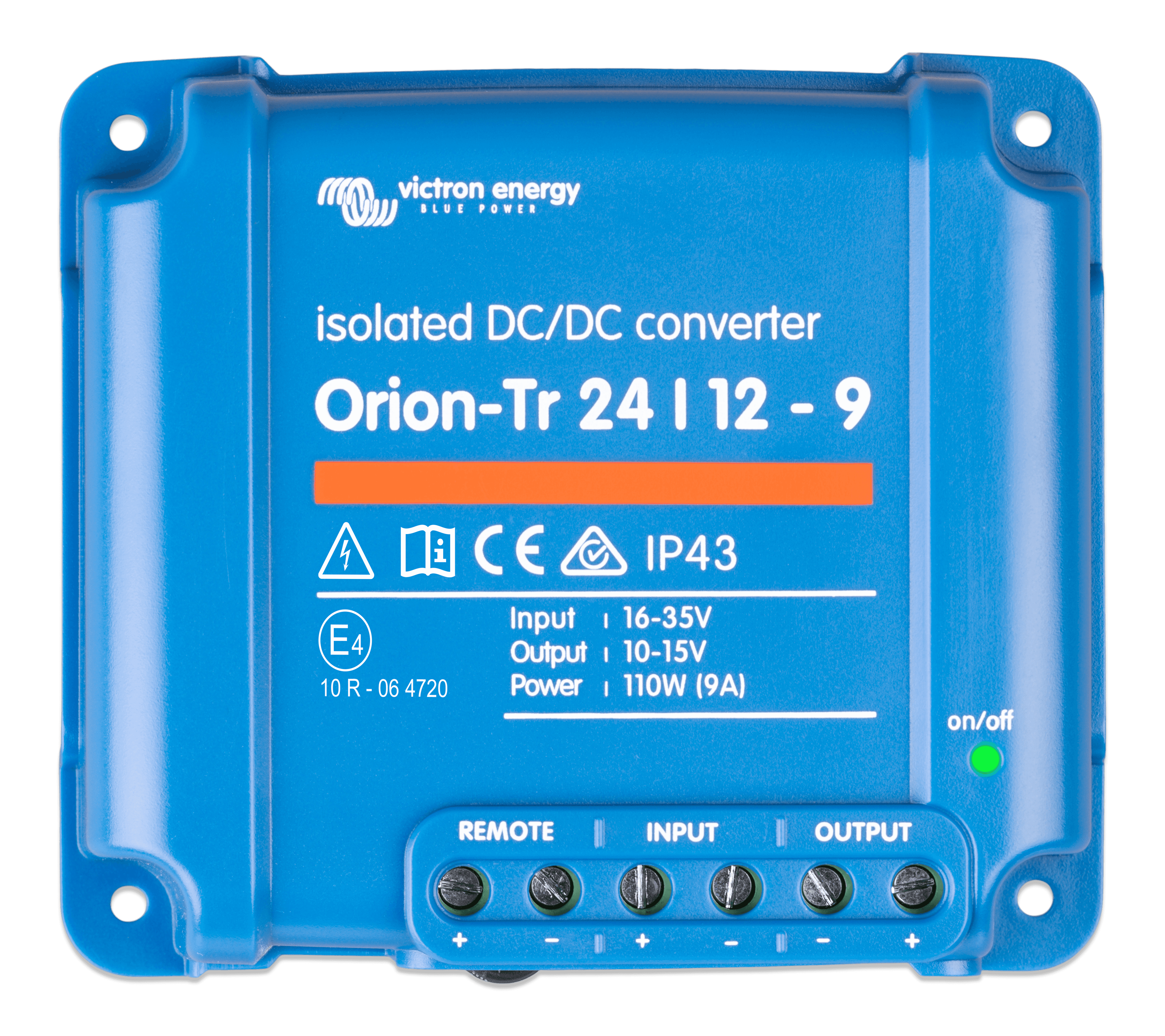 Orion-Tr 24/12-9A (110W) Isolated DC-DC converter (top)  thumbnail