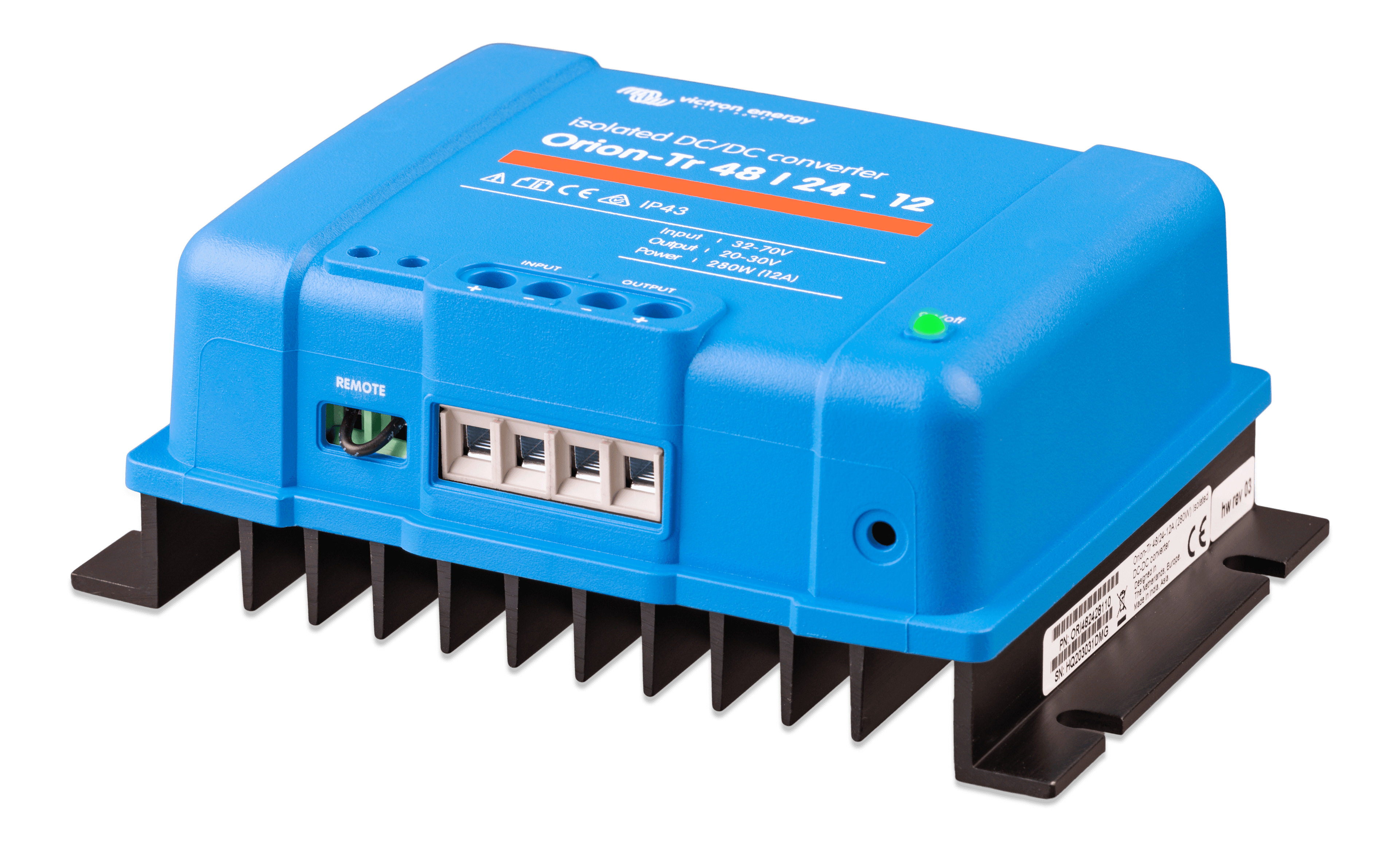 Orion-Tr 48/24-12A (280W) Isolated DC-DC converter (left)  thumbnail