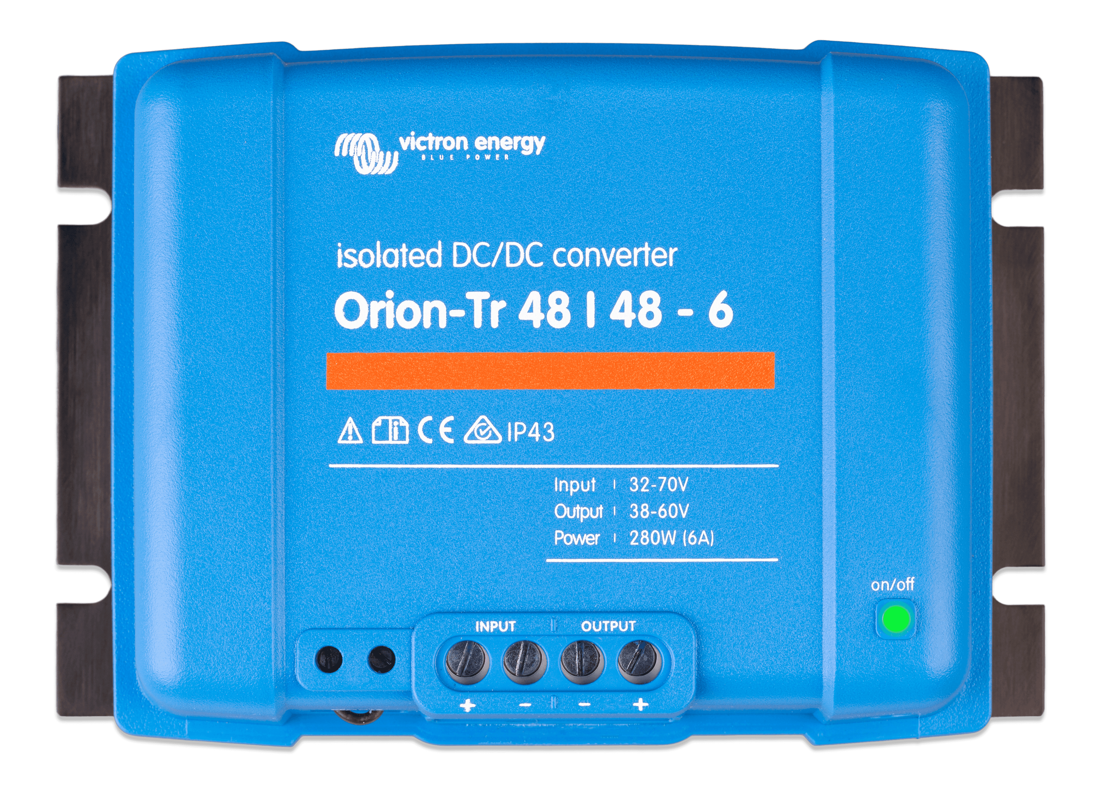 Orion-Tr 48/48-6A (280W) Isolated DC-DC converter (top)  thumbnail