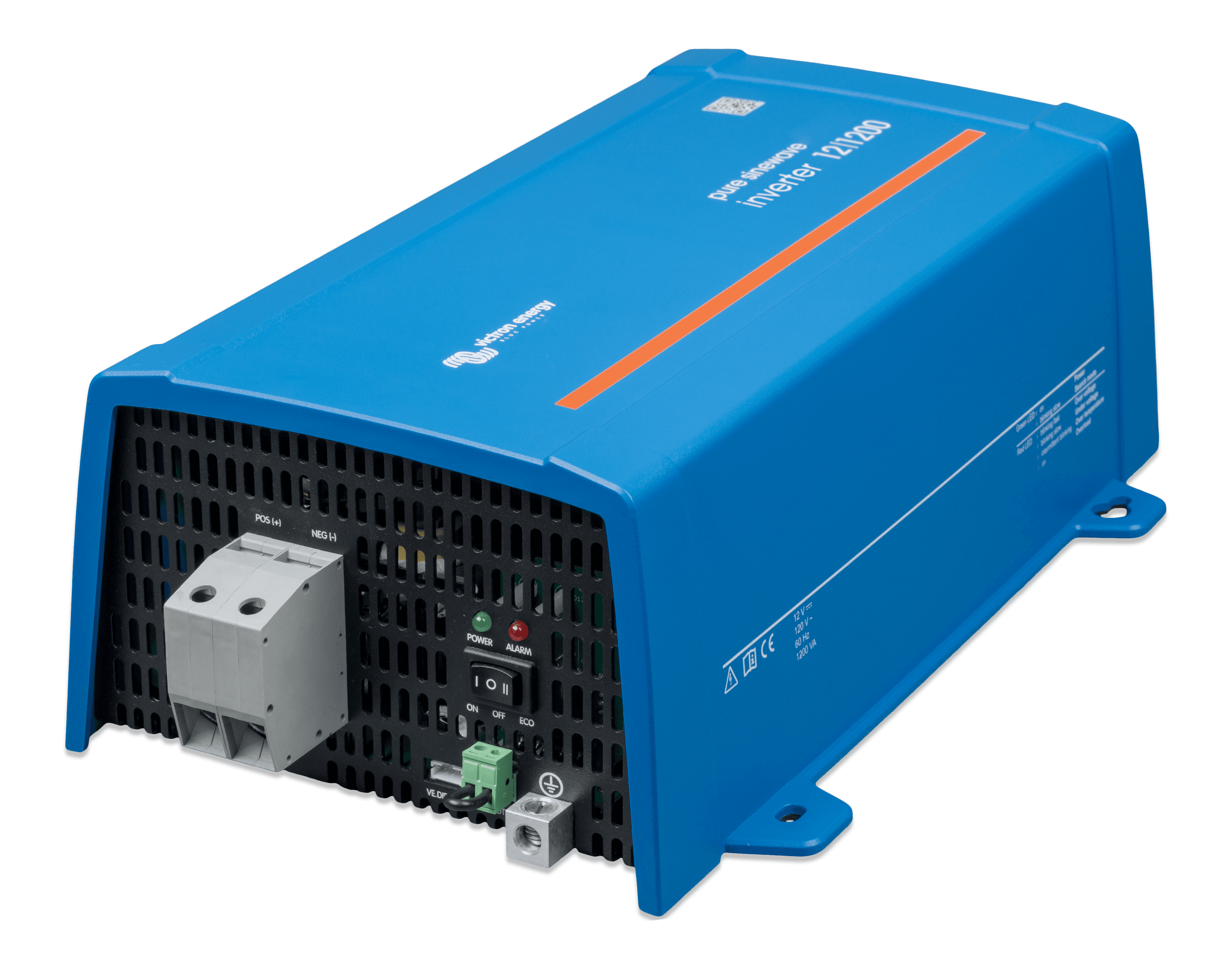 Inverter 12V 1200VA 120V VE.Direct NEMA GFCI (right)  thumbnail