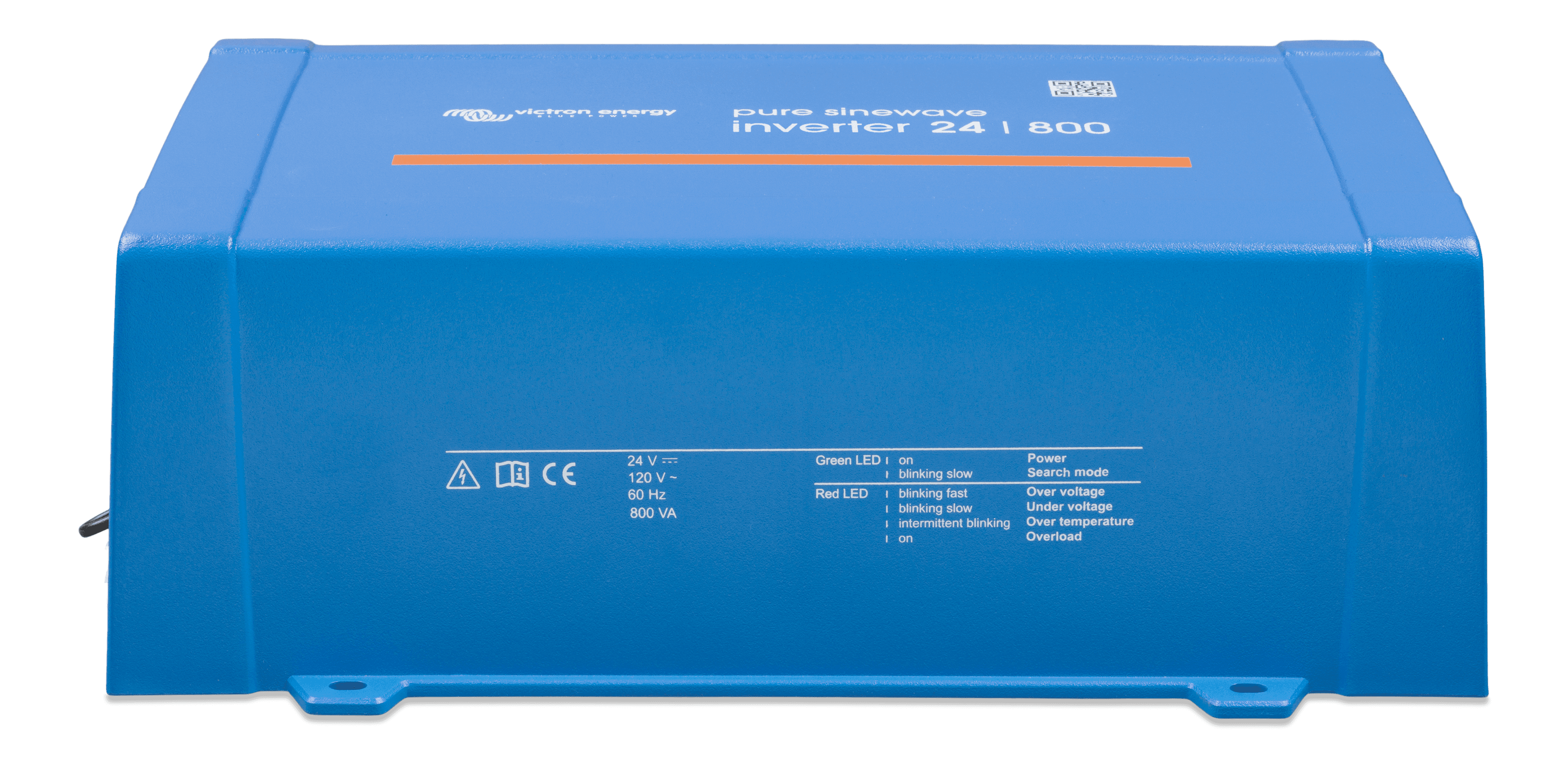 Inverter 24V 800VA 120V VE.Direct NEMA 5-15R (front)  thumbnail