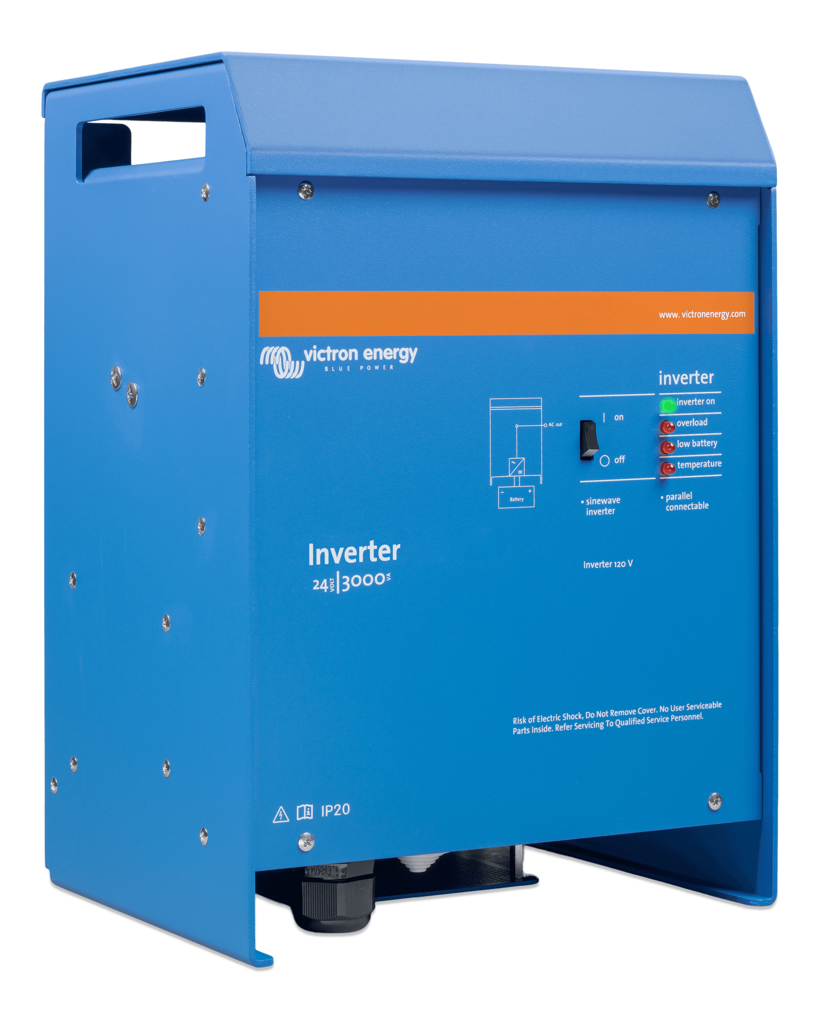 Inverter 24V 3000VA 120V VE Bus (right)  thumbnail