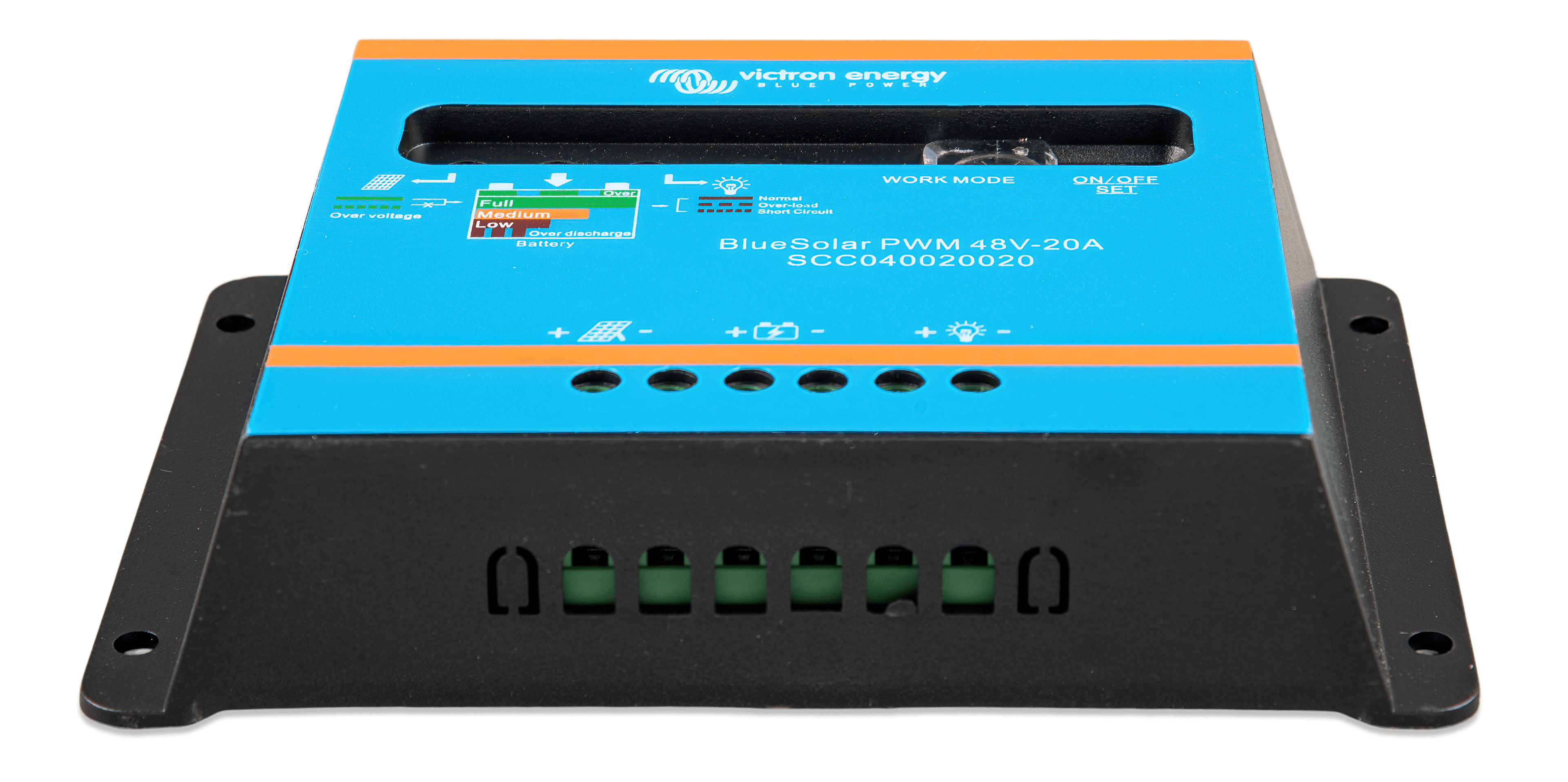 BlueSolar PWM-Light Charge Controller 48V-20A (front-angle) thumbnail