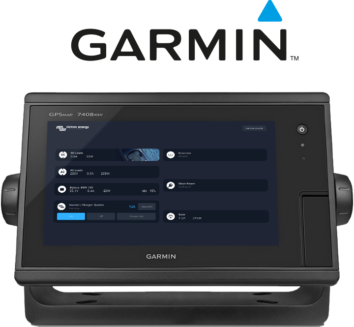 Интеграция устройств GX с корабельными многофункциональными дисплеями - Garmin